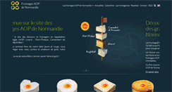 Desktop Screenshot of fromage-normandie.com